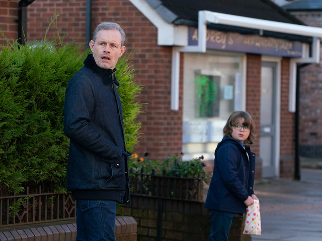 Leanne and Nick on Coronation Street on February 19, 2021