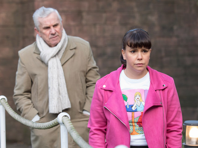 Jack and Nancy on Hollyoaks on February 16, 2021