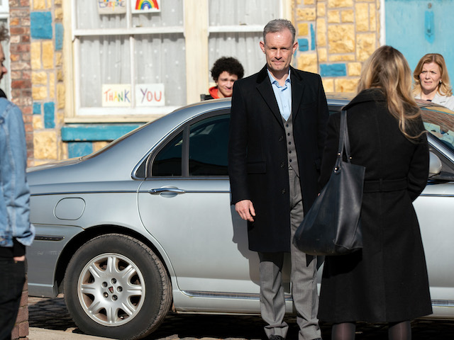 Nick and Leanne on Coronation Street on April 9, 2021