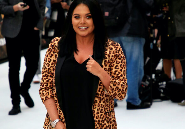 Scarlett Moffatt arrives at the world premiere of King of Thieves in London, Britain on September 12, 2018.