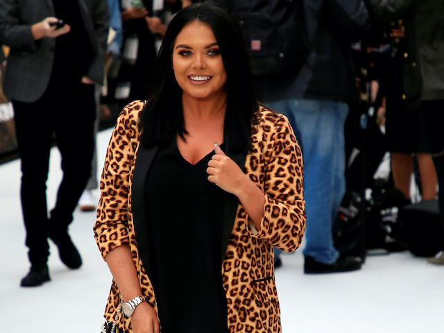 Scarlett Moffatt arrives at the world premiere of King of Thieves in London, Britain on September 12, 2018.