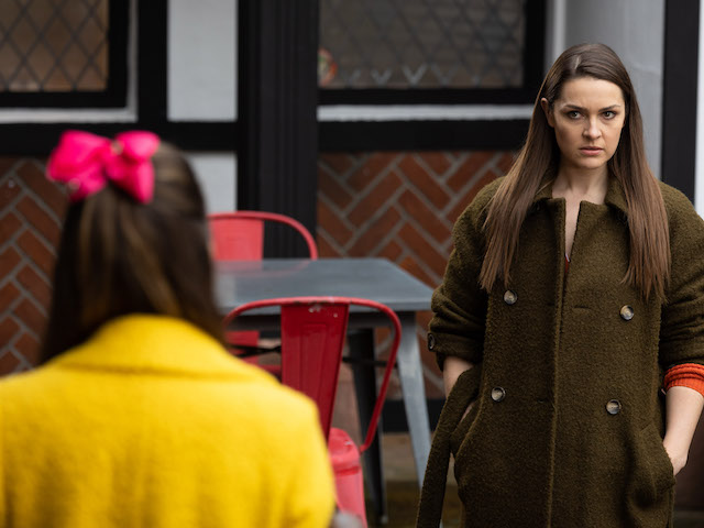 Sienna and Liberty on Hollyoaks on April 12, 2021