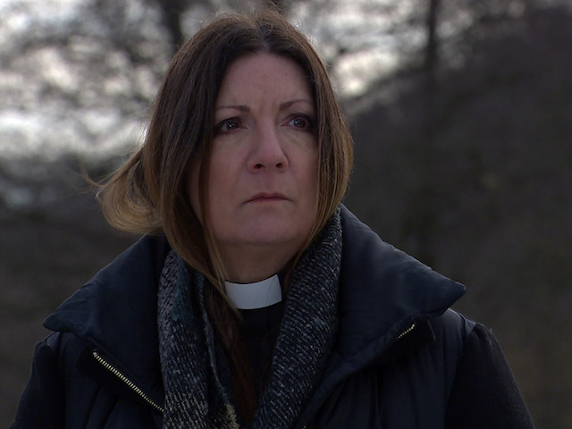Harriet on Emmerdale on March 11, 2021