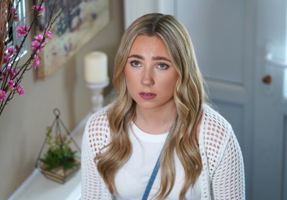 Peri on Hollyoaks on September 13, 2023