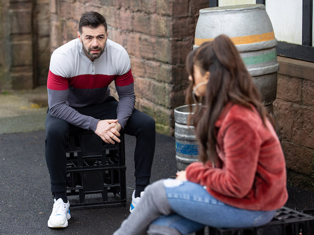 Sylver and Cher on Hollyoaks on February 23, 2021