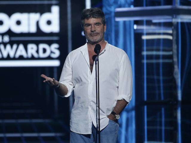 Simon Cowell at the Billboard Music Awards in Las Vegas on May 20, 2018