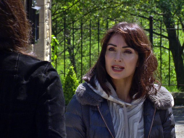 Leyla and Meena on Emmerdale on July 19, 2021