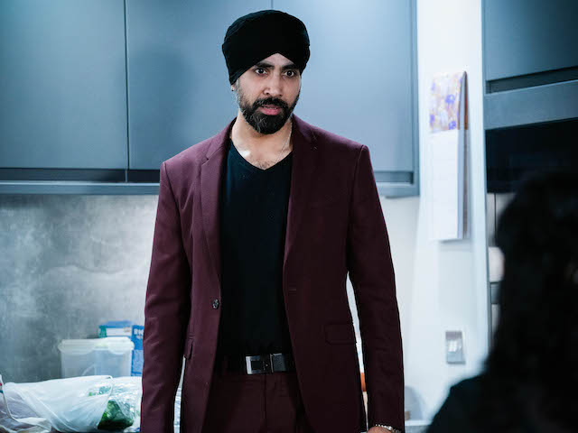Kheerat and Suki on EastEnders on June 22, 2021