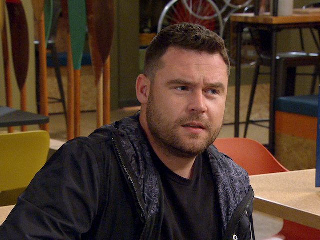 Aaron on Emmerdale on July 20, 2021