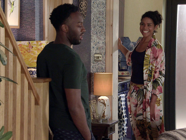 Grace on Coronation Street on July 30, 2021
