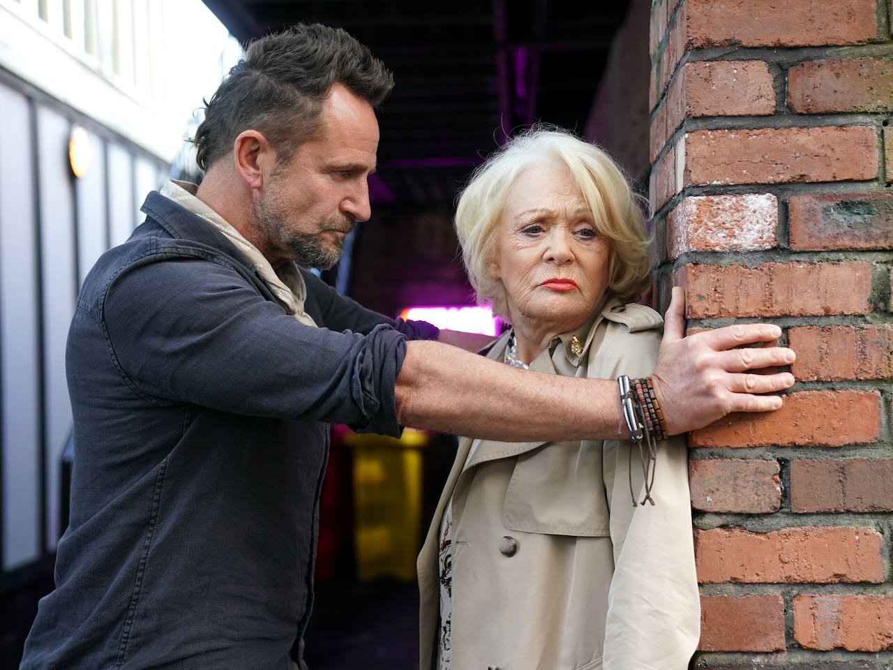 Jeremy and Martha on Hollyoaks on August 23, 2024