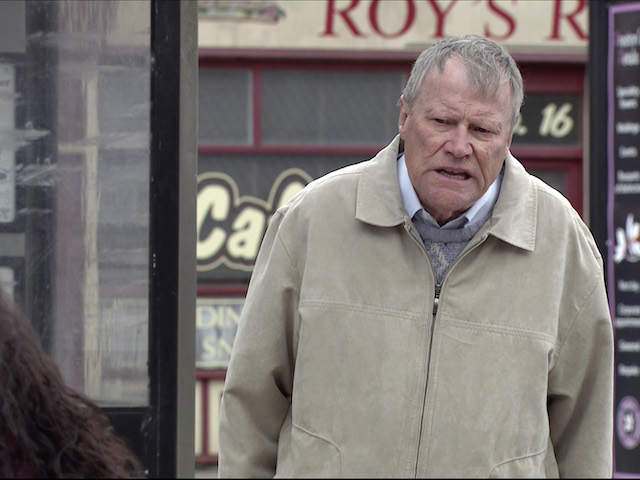 Roy on Coronation Street on June 14, 2021