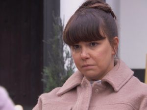Nancy on Hollyoaks on February 9, 2021