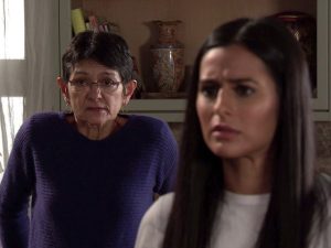 Yasmeen and Alya on Coronation Street on February 24, 2021