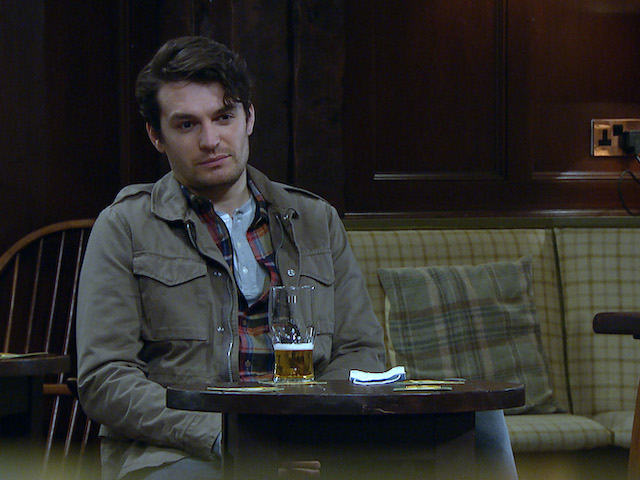 Mack on Emmerdale on March 23, 2021