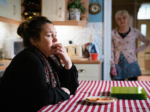 Stacey and Jean on EastEnders on March 1, 2021