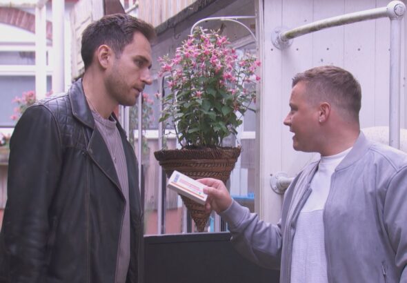 Robbie and Freddie on Hollyoaks on September 30, 2024