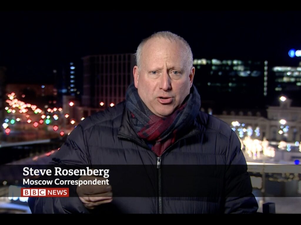 Steve Rosenberg reporting from Moscow for BBC News