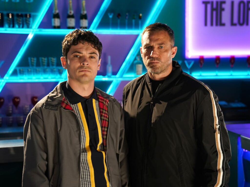 Rex and Warren on Hollyoaks on July 11, 2024