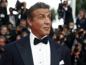 Sylvester Stallone at the Cannes Film Festival on May 25, 2019