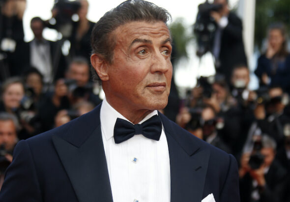 Sylvester Stallone at the Cannes Film Festival on May 25, 2019