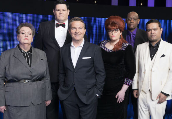 Anne Hegerty, Mark Labbett, Bradley Walsh, Jenny Ryan, Shaun Wallace and Paul Sinha for The Chase