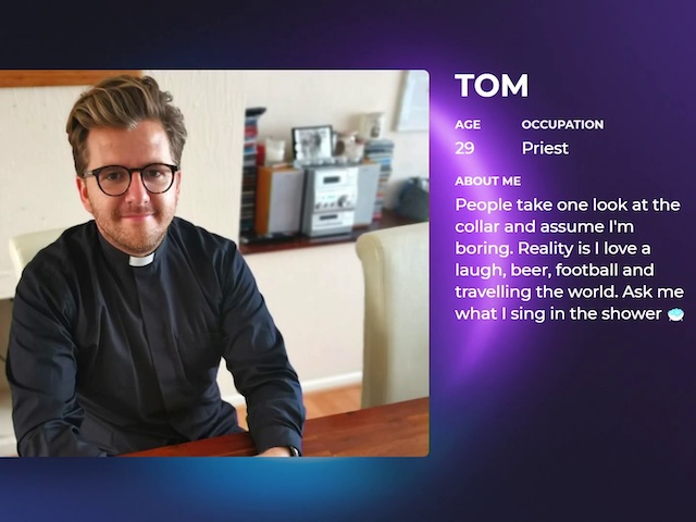 Tom, the catfish profile used by Pippa and Joey on The Circle