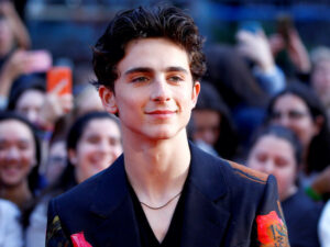 Cast member Timothee Chalamet arrives for the UK premiere of "Beautiful Boy" during the London Film Festival, in London, Britain on October 13, 2018.