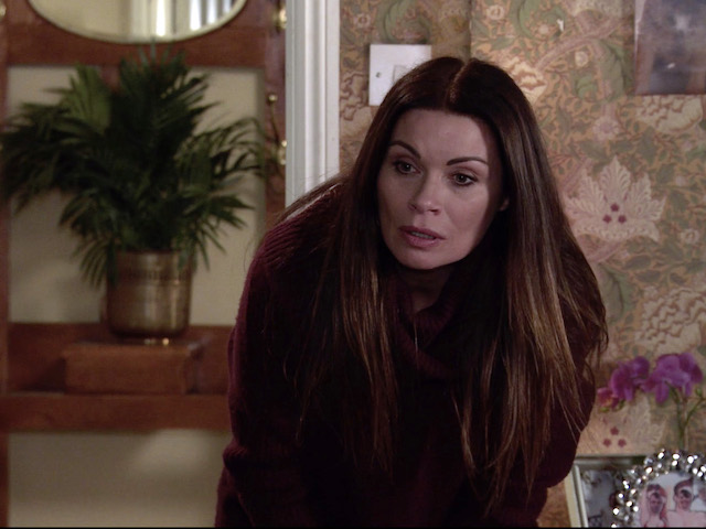 Carla on Coronation Street on February 1, 2021