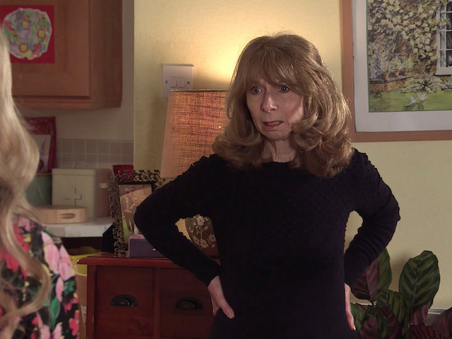 Gail on Coronation Street on April 12, 2021