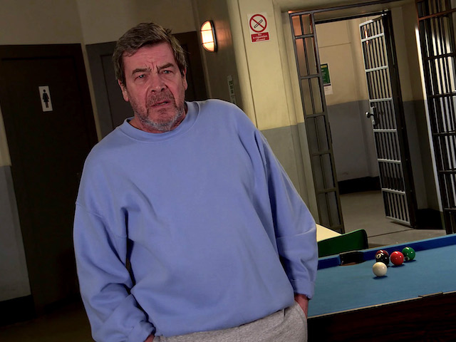 Johnny on Coronation Street on February 8, 2021