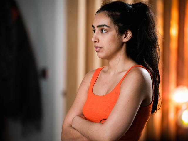Ash on EastEnders on March 15, 2021