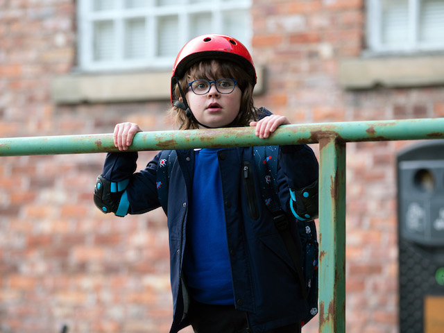 Sam on Coronation Street on February 26, 2021