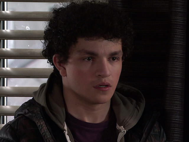 Simon on Coronation Street on March 12, 2021