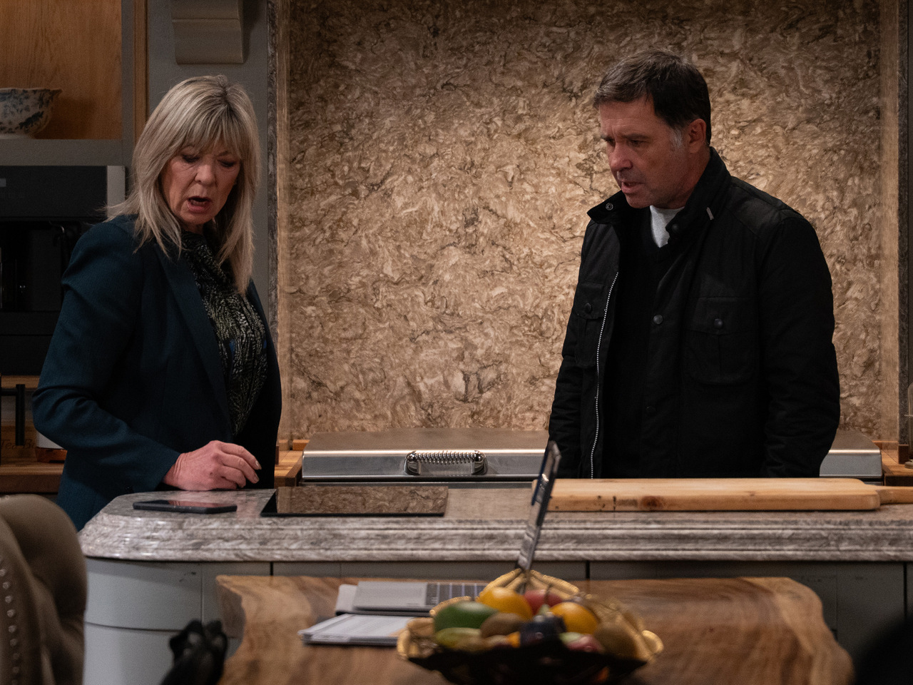 Kim and Graham on Emmerdale on October 25, 2026