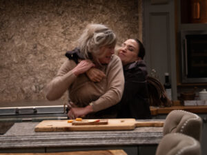 Kim and Thea on Emmerdale on October 28, 2026