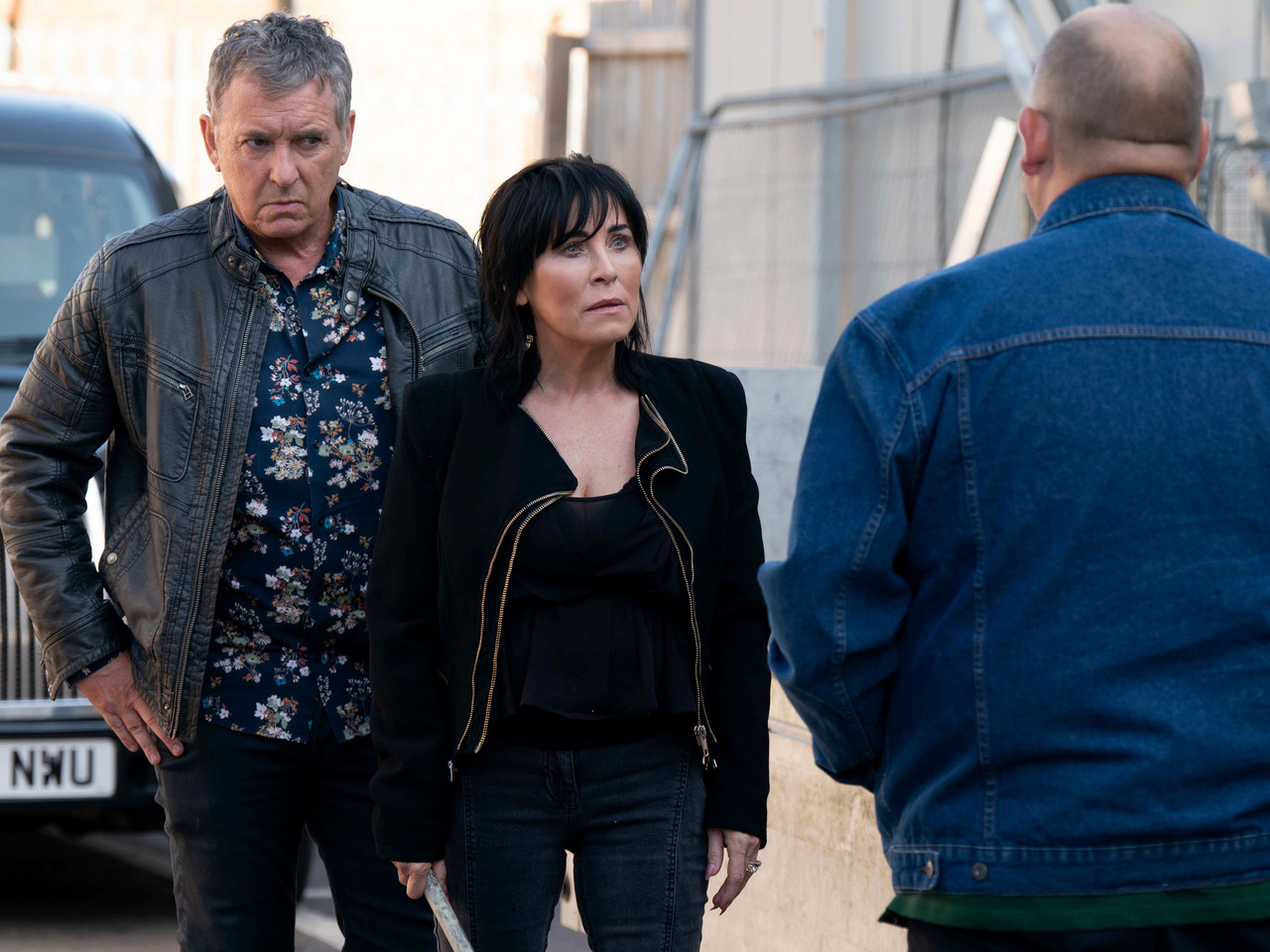 Alfie, Kat and Mr Ounsworth on EastEnders on October 19, 2026