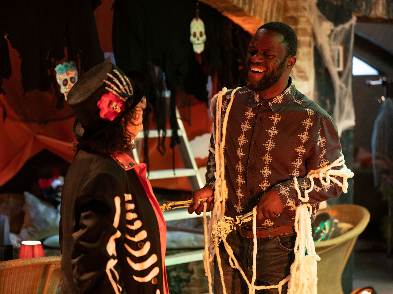 Jodie and Kojo on EastEnders on October 28, 2026