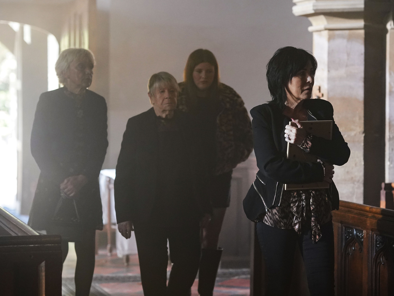 Jean, Big Mo, Lily and Kat on EastEnders on October 28, 2026