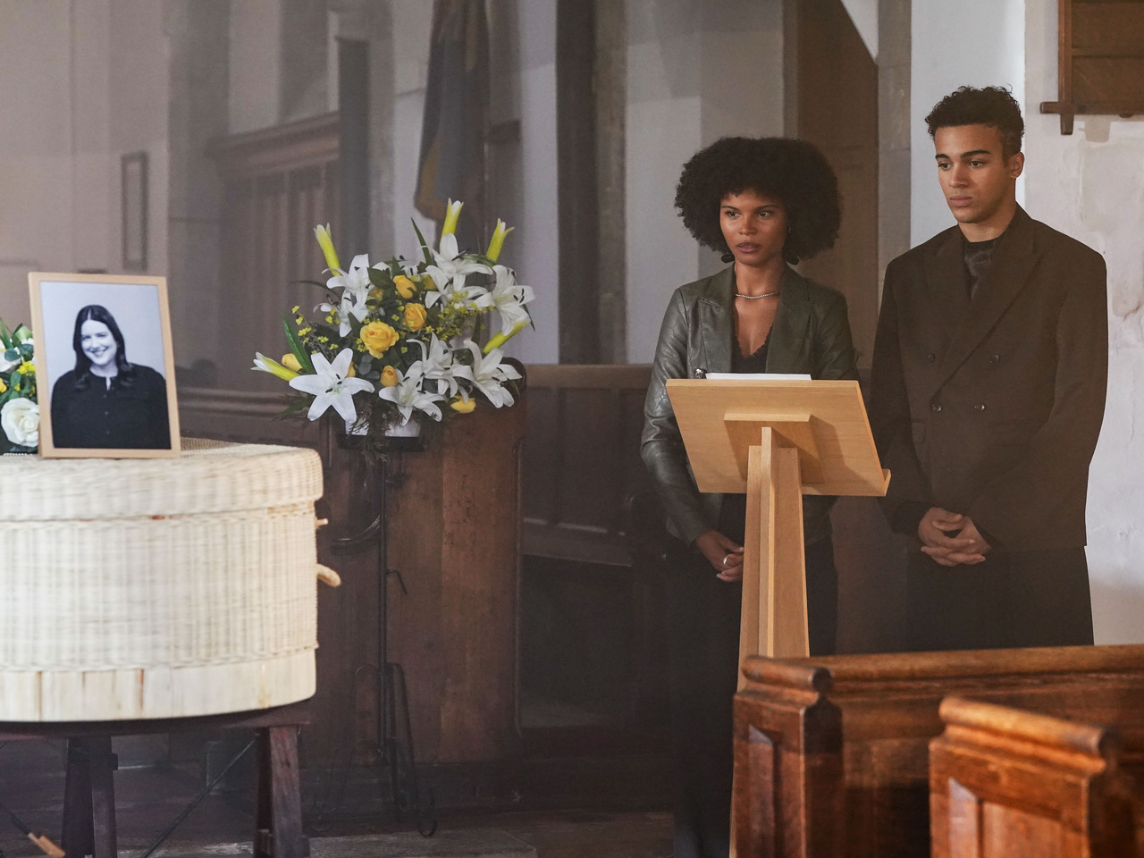 Jasmine and Josh on EastEnders on October 28, 2026