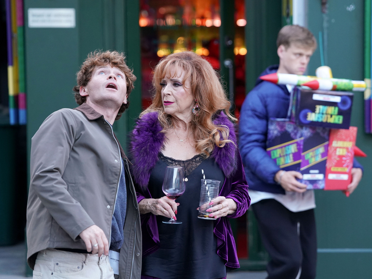 Ryder and Elaine on EastEnders on November 4, 2026