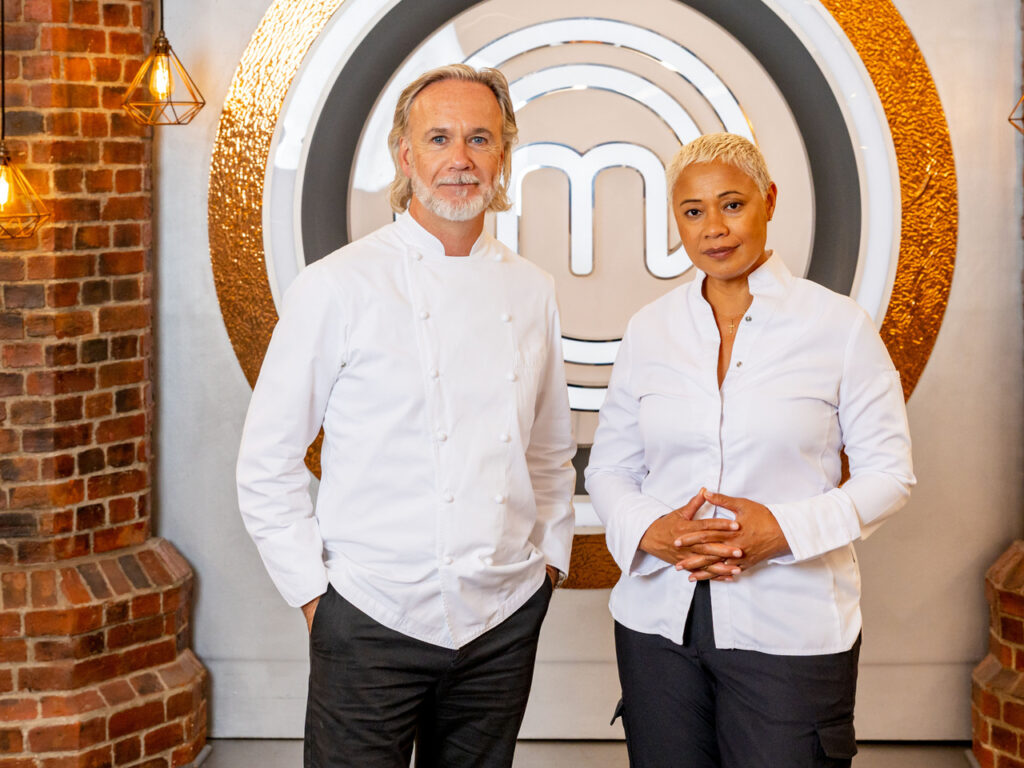Marcus Wareing and Monica Galetti for MasterChef: The Professionals series 19