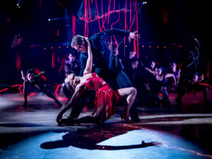 The Strictly Come Dancing 2026 professional dancers in the TX6 group dance