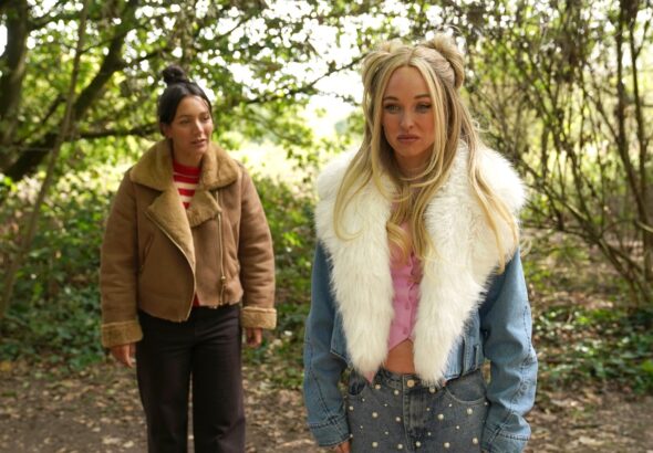 Theresa and Cleo on Hollyoaks on October 26, 2026