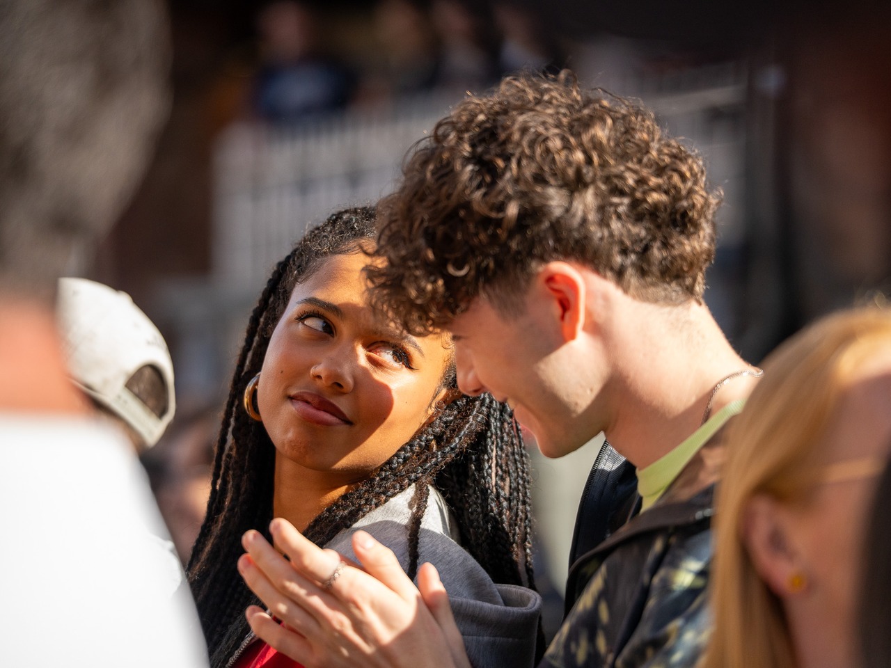 Kathleen-Angel and Maddox at the Hollyoaks 2026 Immersive Event
