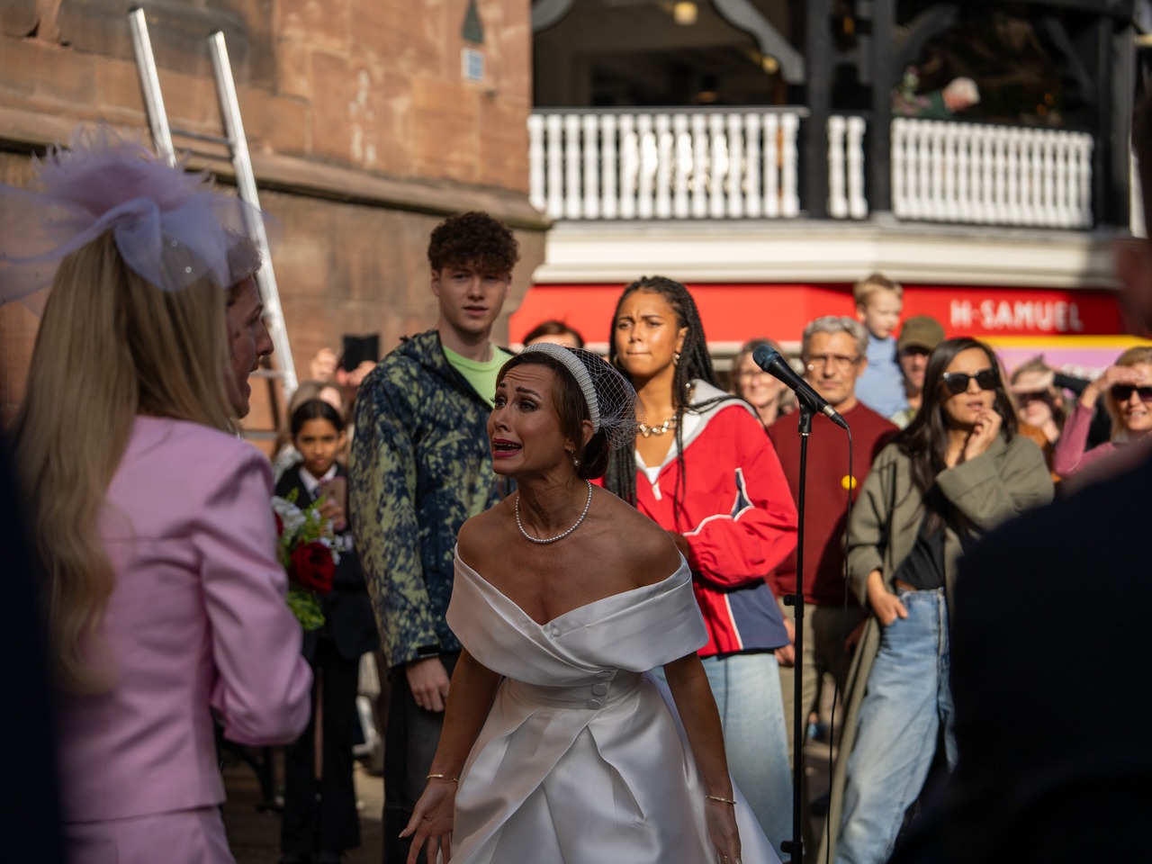 The McQueen wedding party at the Hollyoaks 2026 Immersive Event
