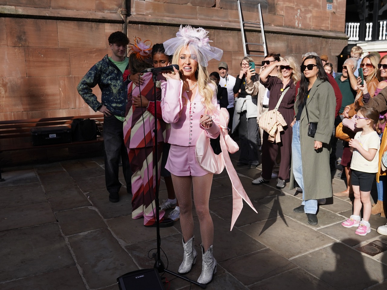 Members of the McQueen family at the Hollyoaks 2026 Immersive Event