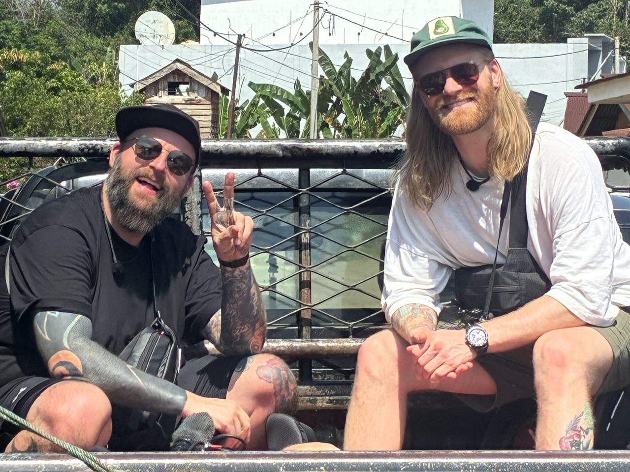Kaz Coles and Sam Ryder for Celebrity Race Across The World 2026