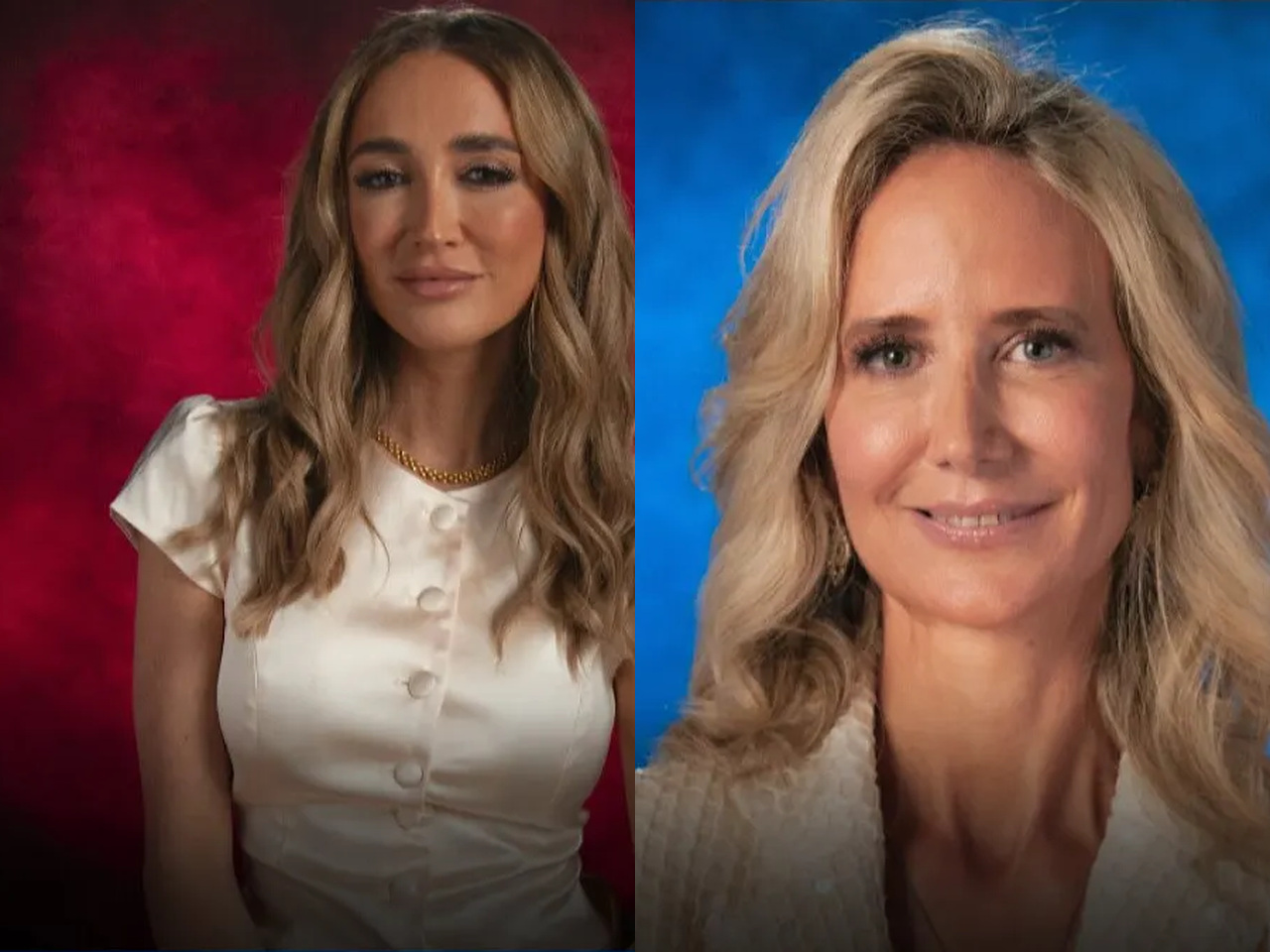 Georgia Harrison and Lady Victoria Hervey for Celebrity Handcuffed