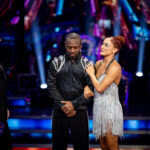 Emma Willis, Shaun Wright-Phillips and Alexis Warr for Strictly Come Dancing 2026 Live show 5 results
